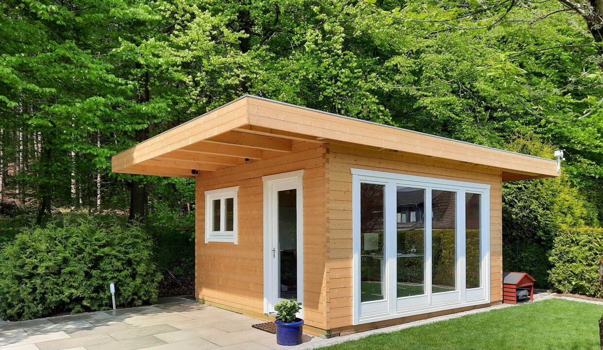 Bureau de jardin bois 19,21 m² Aumühle - vue 3
