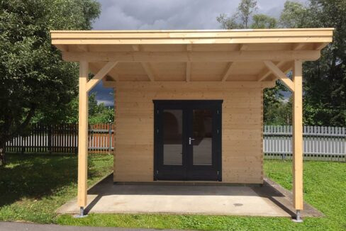 Abri de jardin bois 14,44 m² Deggendorf - vue 2