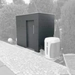 Abri de jardin en bois MH CUBO HPL 2515 - 3,75 m² - vue 1