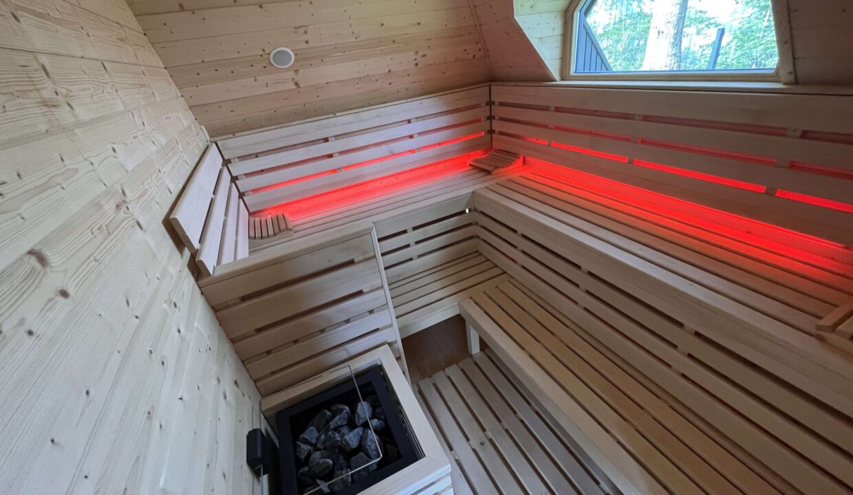 Sauna extérieur en bois 24,01 m² Wellnesssauna 4949 - vue 3