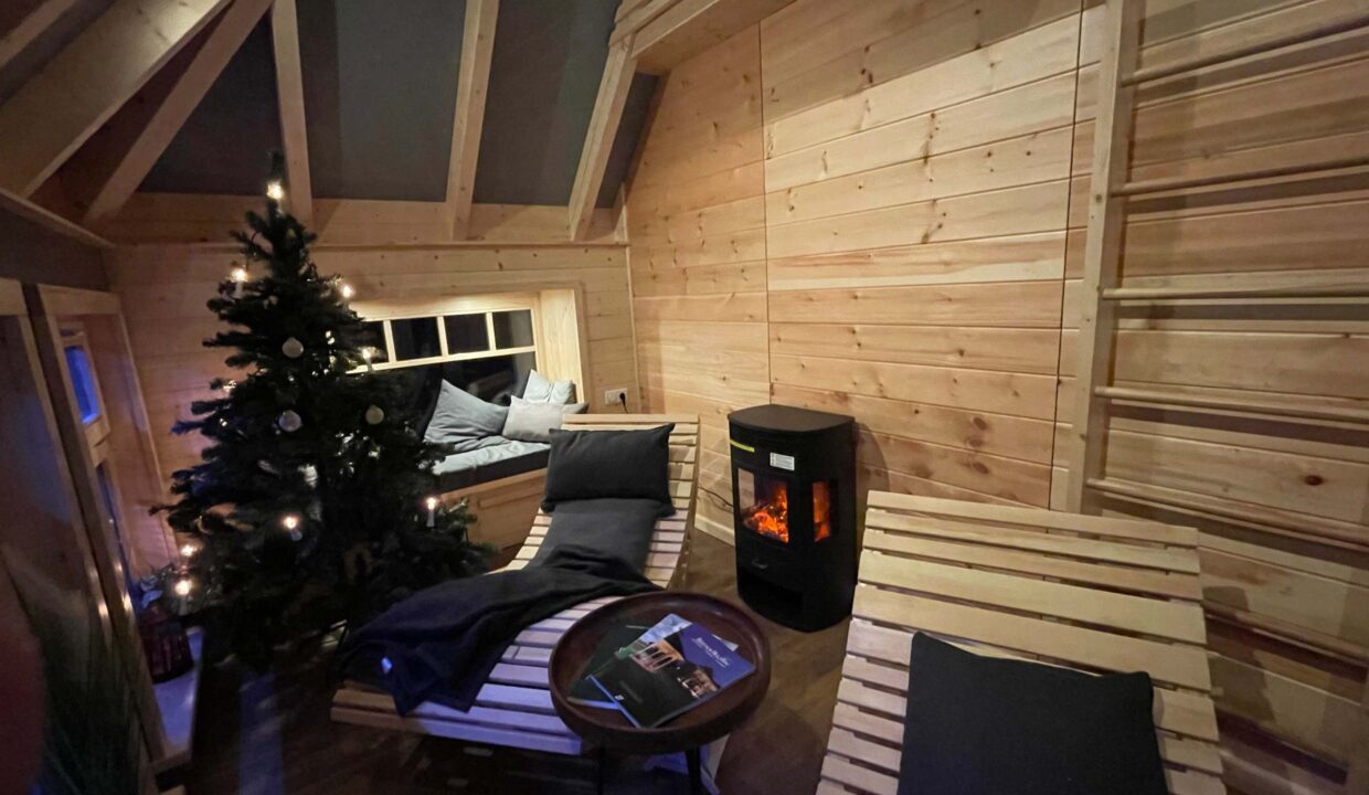 Sauna extérieur en bois 24,01 m² Wellnesssauna 4949 - vue 1