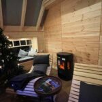 Sauna extérieur en bois 24,01 m² Wellnesssauna 4949 - vue 1