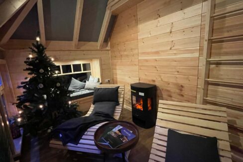 Sauna extérieur en bois 24,01 m² Wellnesssauna 4949 - vue 1