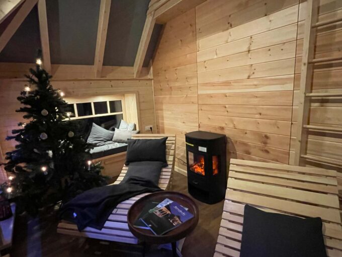 Sauna extérieur en bois 24,01 m² Wellnesssauna 4949 - vue 1