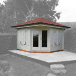 Abri de jardin bois 9 m² Dundee - vue 1