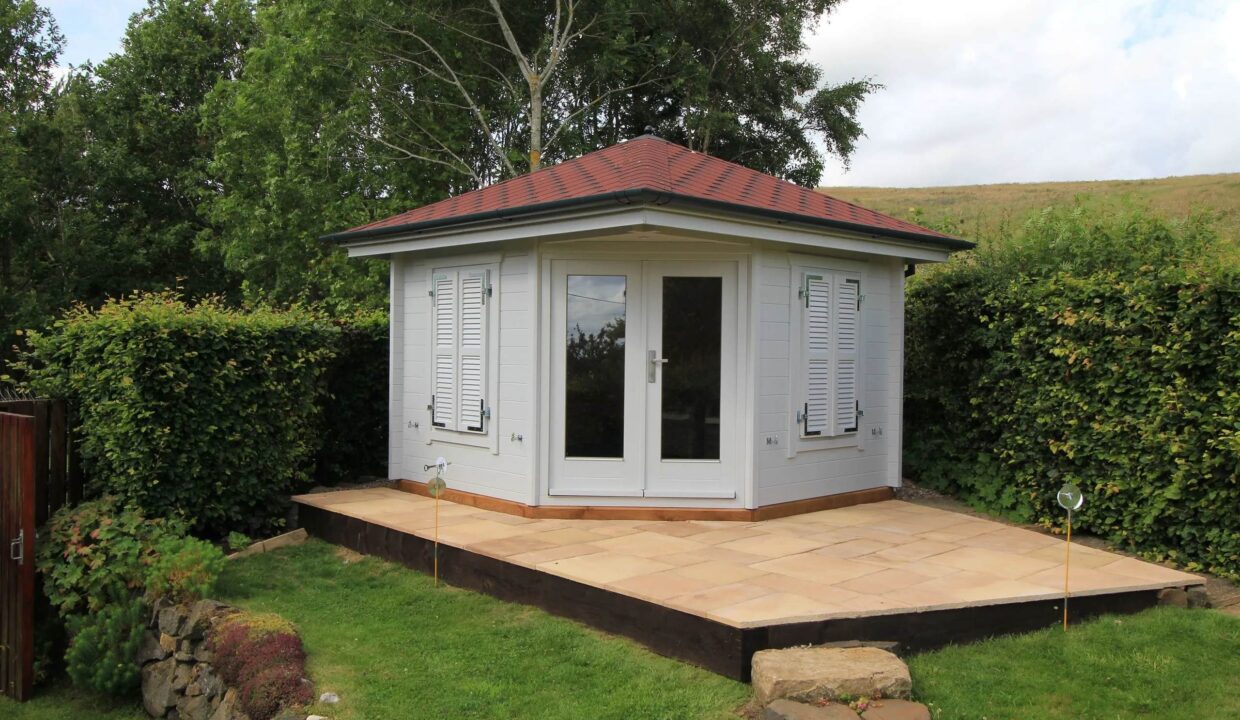 Abri de jardin bois 9 m² Dundee - vue 3