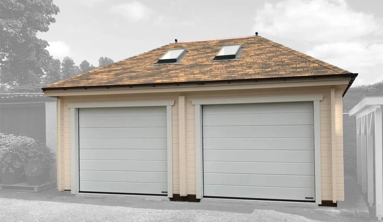 Garage en bois 39 m² Scotland - vue 1