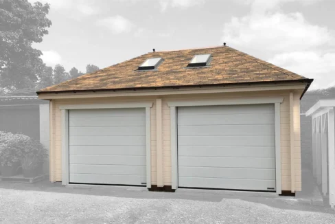 Garage en bois 39 m² Scotland - vue 1
