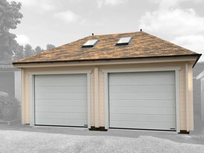 Garage en bois 39 m² Scotland - vue 1