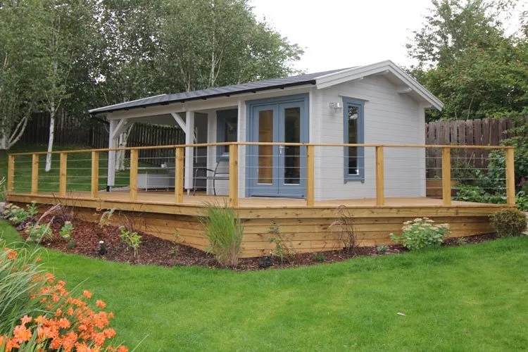Abri de jardin bois 12,36 m² Gustav - vue 2