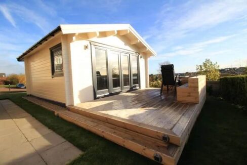 Abri de jardin bois 25 m² Cardiff - vue 3