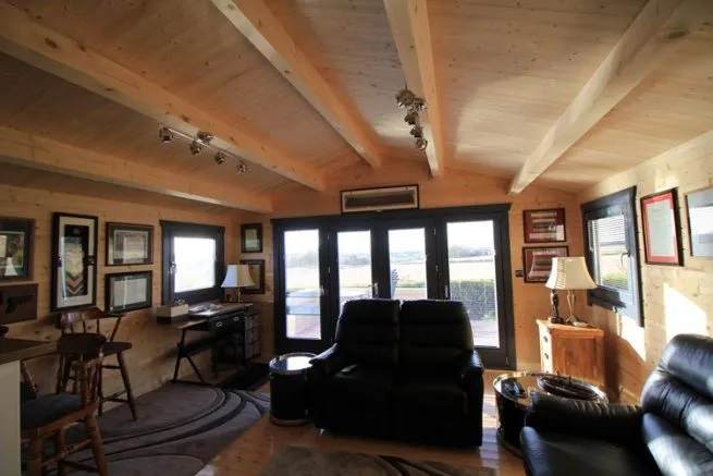 Abri de jardin bois 25 m² Cardiff - vue 1