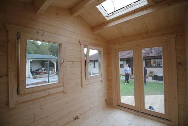 Chalet de jardin en bois 28,7 m² Casablanca - vue 1