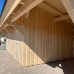 Abri de jardin avec carport 12 m² Remise - vue 1
