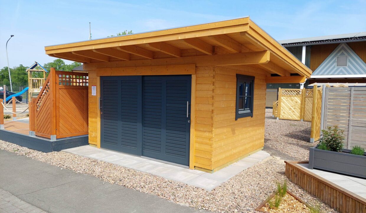 Abri de jardin bois 12 m² Osterwald - vue 3