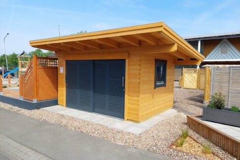 Abri de jardin bois 12 m² Osterwald - vue 3