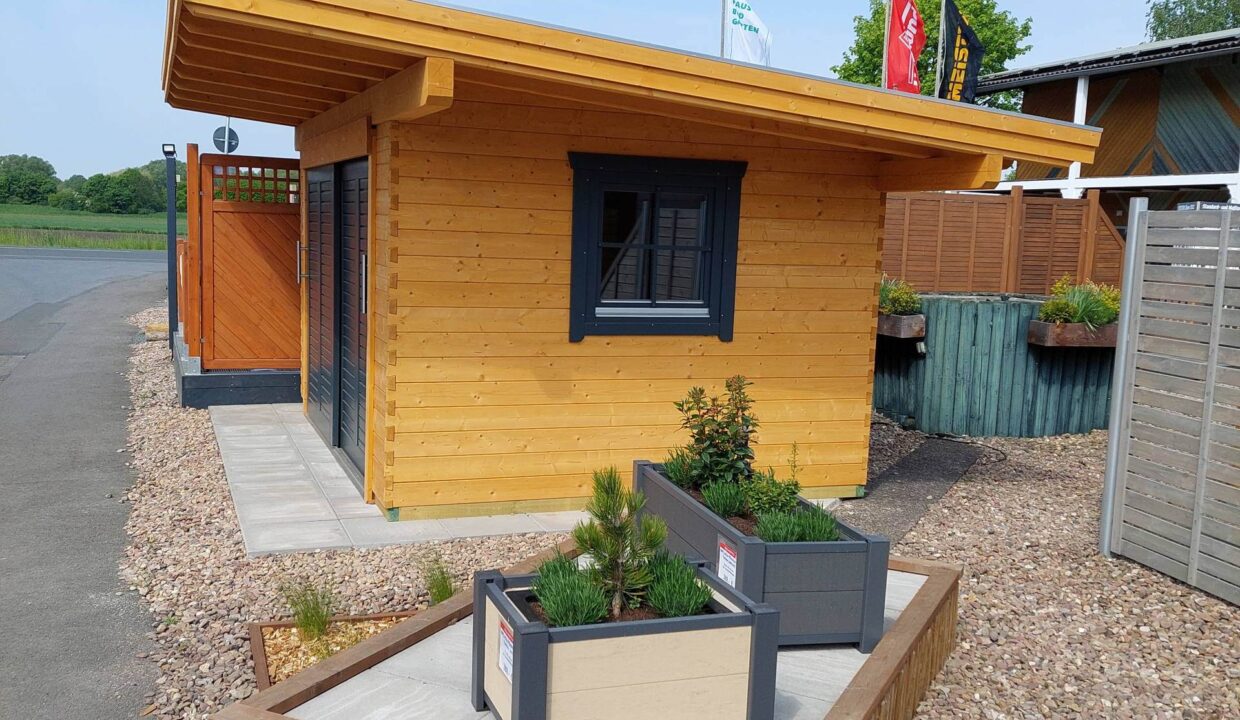 Abri de jardin bois 12 m² Osterwald - vue 1