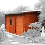 Abri de jardin bois 10,12 m² Hinte - vue 1