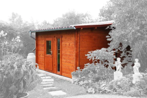 Abri de jardin bois 10,12 m² Hinte - vue 1
