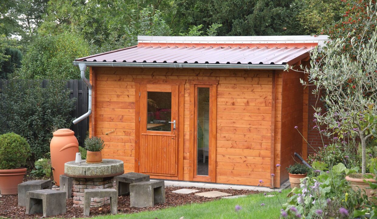 Abri de jardin bois 10,12 m² Hinte - vue 2
