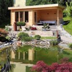 Sauna extérieur en bois 12,67 m² Lolland - vue 1