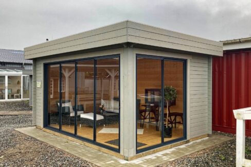 Bureau de jardin bois 14,72 m² Arne - vue 2