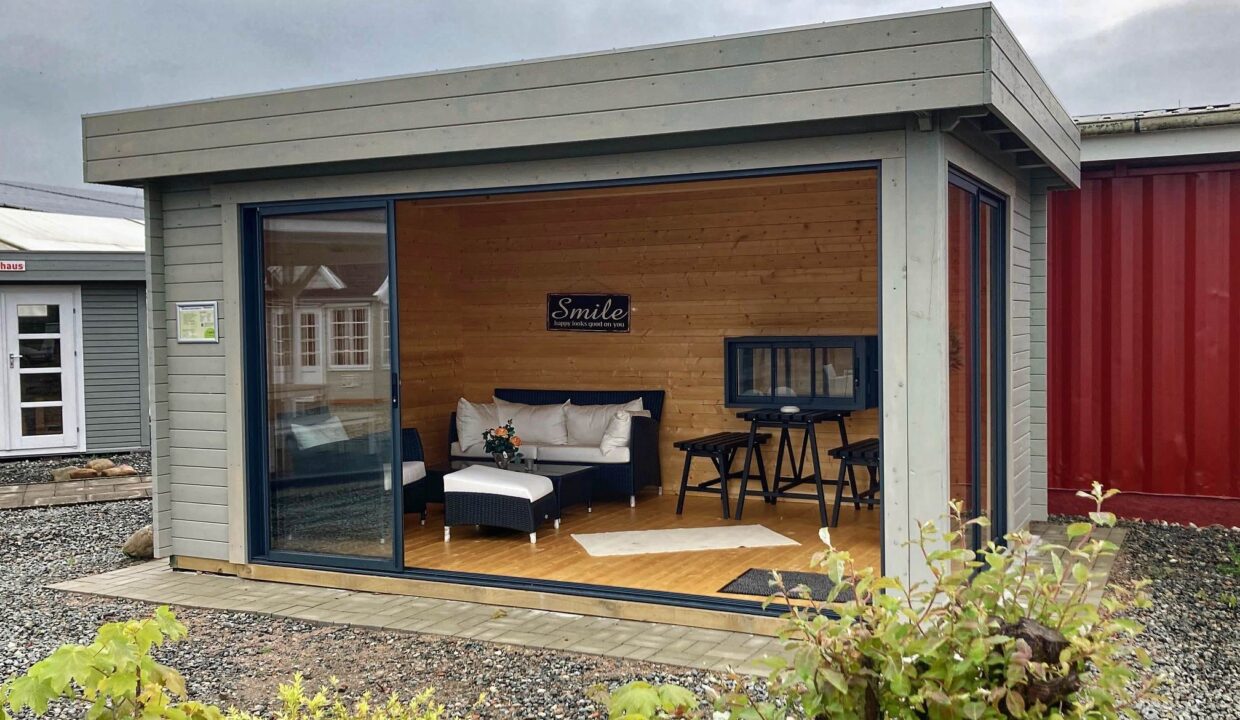 Bureau de jardin bois 14,72 m² Arne - vue 3