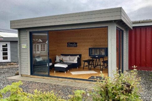 Bureau de jardin bois 14,72 m² Arne - vue 3