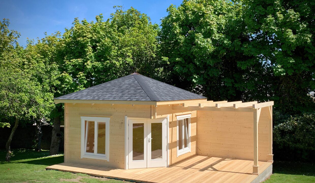 Abri de jardin bois 12,8 m² Banchory - vue 1