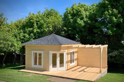 Abri de jardin bois 12,8 m² Banchory - vue 1