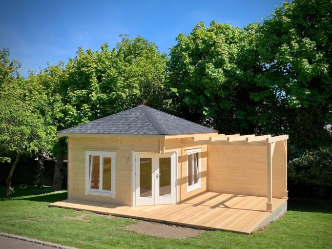 Abri de jardin bois 12,8 m² Banchory - vue 1
