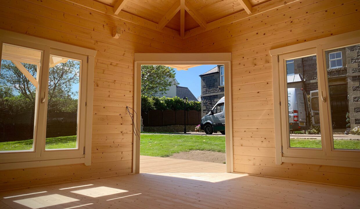 Abri de jardin bois 12,8 m² Banchory - vue 3