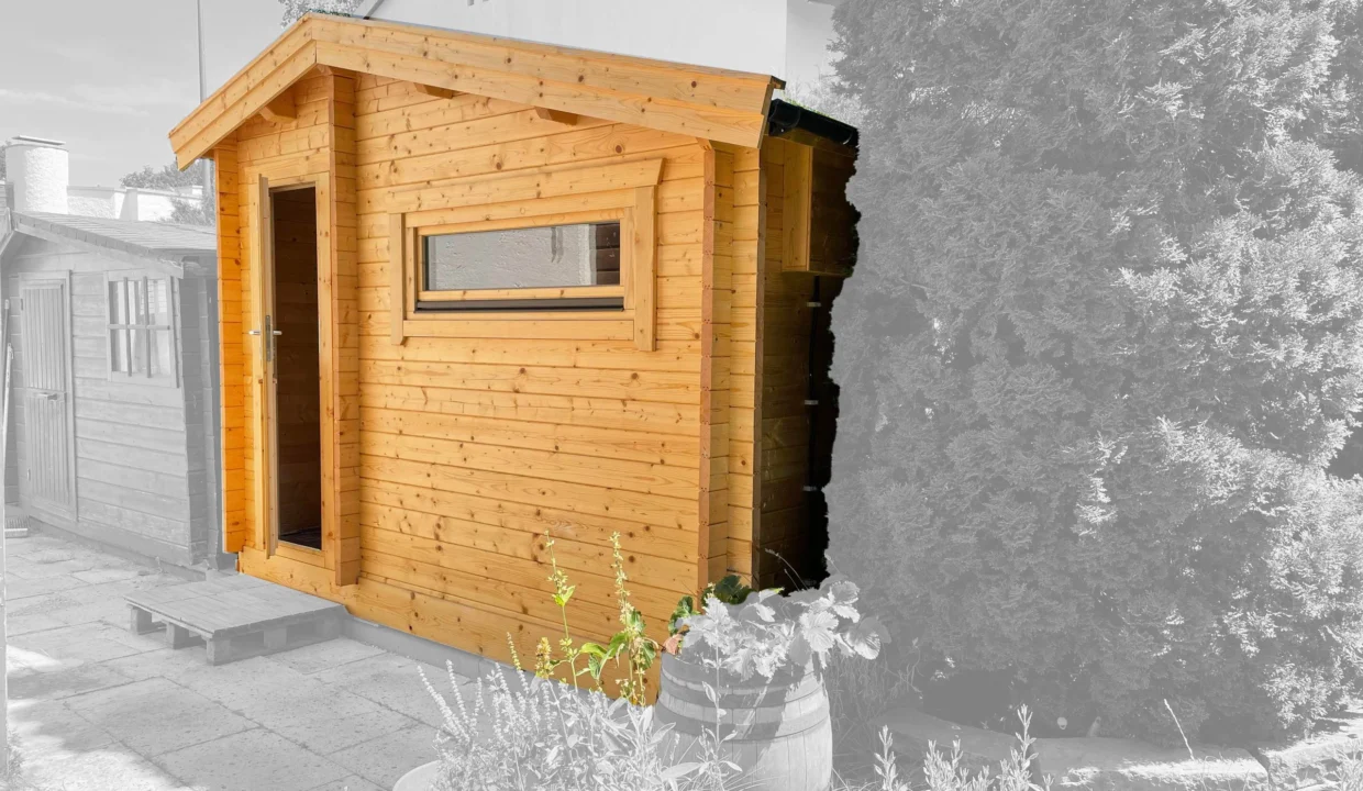 Abri de jardin bois 7,48 m² Ammersee - vue 1