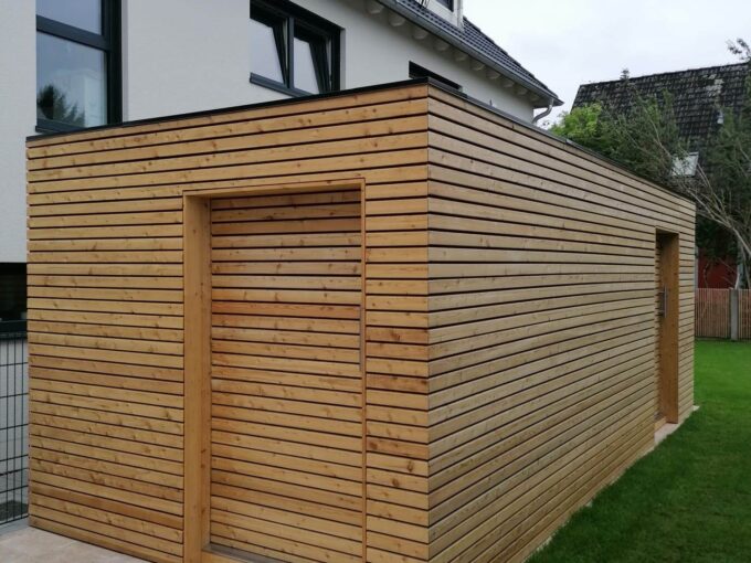 Abri de jardin bois 19,14 m² Cubo 2966 - vue 1