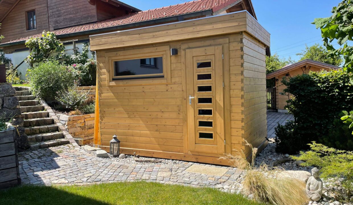 Abri de jardin bois 7,65 m² Chiemsee - vue 2