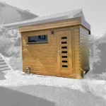 Abri de jardin bois 7,65 m² Chiemsee - vue 1