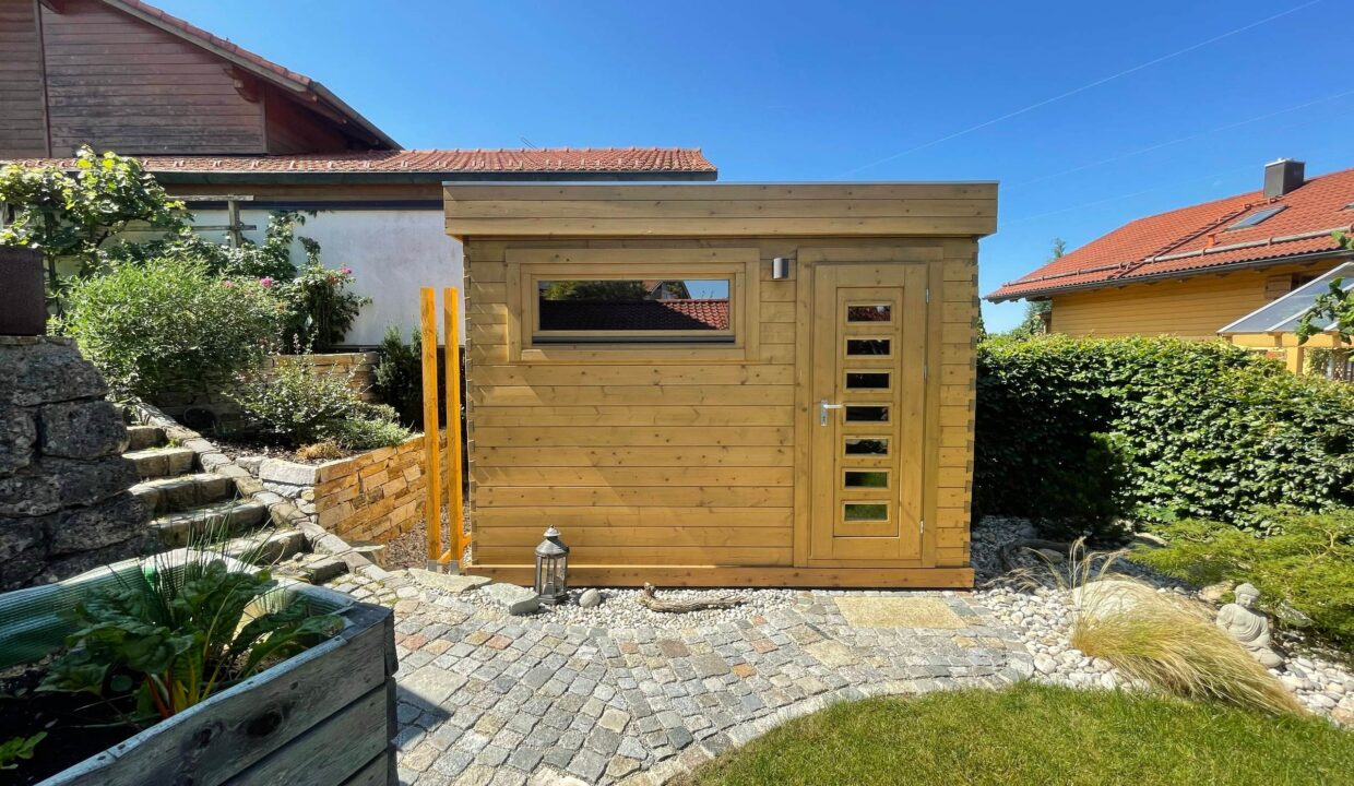 Abri de jardin bois 7,65 m² Chiemsee - vue 3
