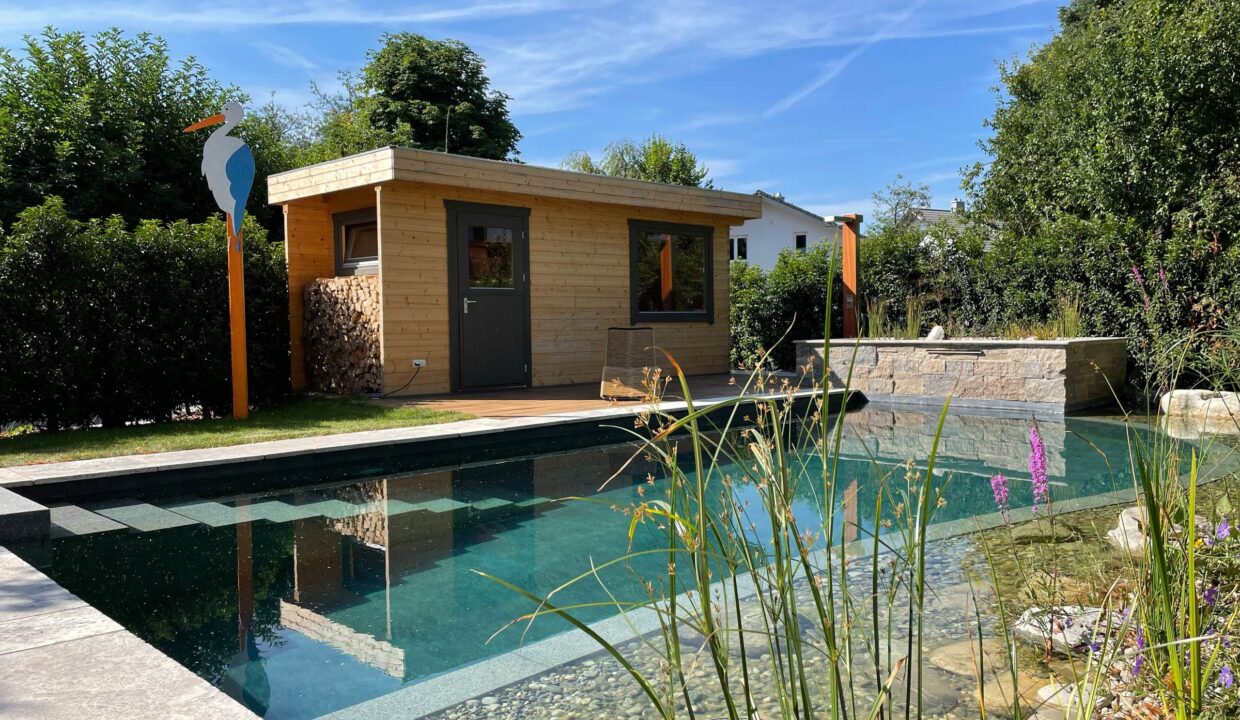 Sauna extérieur en bois 10,79 m² Rimini - vue 2