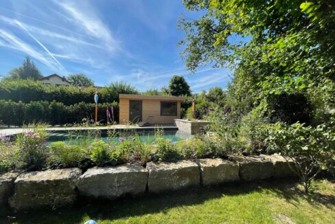 Sauna extérieur en bois 10,79 m² Rimini - vue 3