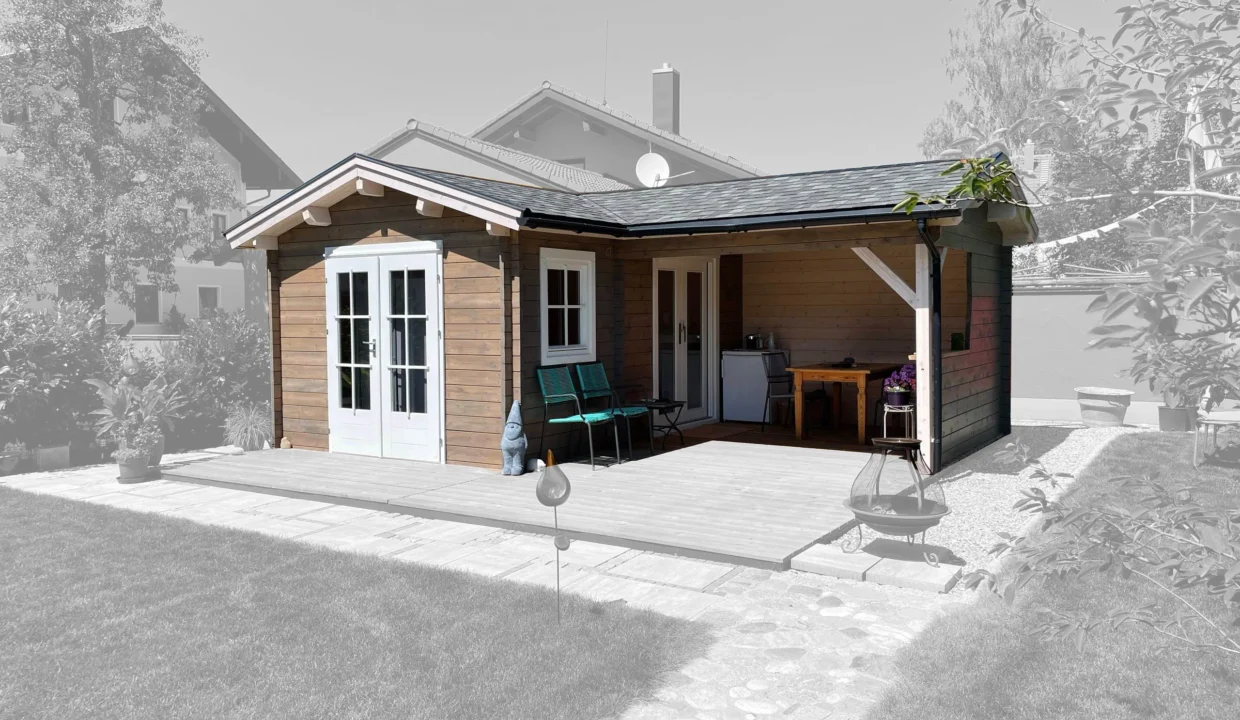 Abri de jardin bois 13,8 m² Seeburg - vue 1