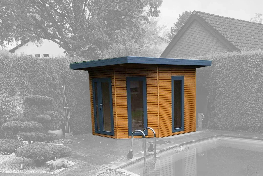 Abri de jardin bois 7,5 m² MH 2530 F 5-CORNER + 50 VD - vue 3