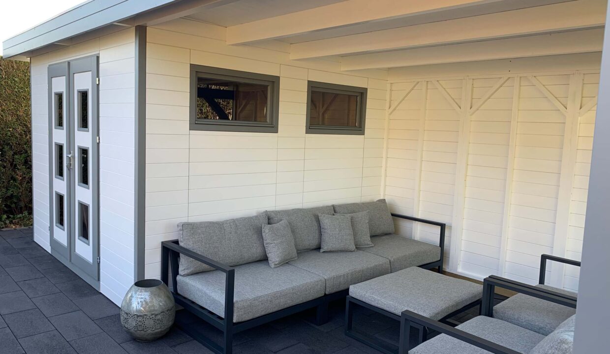 Abri de jardin bois 9 m² MH 3030 F + 300 SD - vue 2