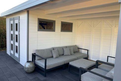 Abri de jardin bois 9 m² MH 3030 F + 300 SD - vue 2