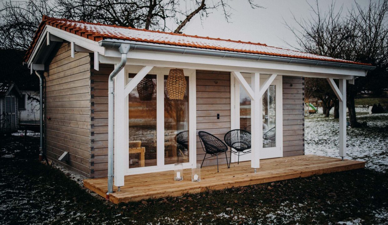 Sauna extérieur en bois 23,34 m² Hanni - vue 2