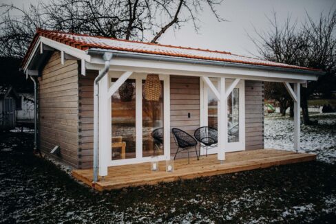 Sauna extérieur en bois 23,34 m² Hanni - vue 2