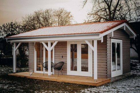 Sauna extérieur en bois 23,34 m² Hanni - vue 3