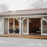 Sauna extérieur en bois 23,34 m² Hanni - vue 1