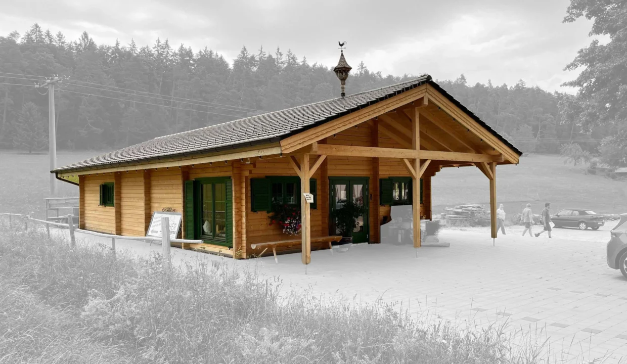 Chalet en bois 112 m² Black Forest - vue 1