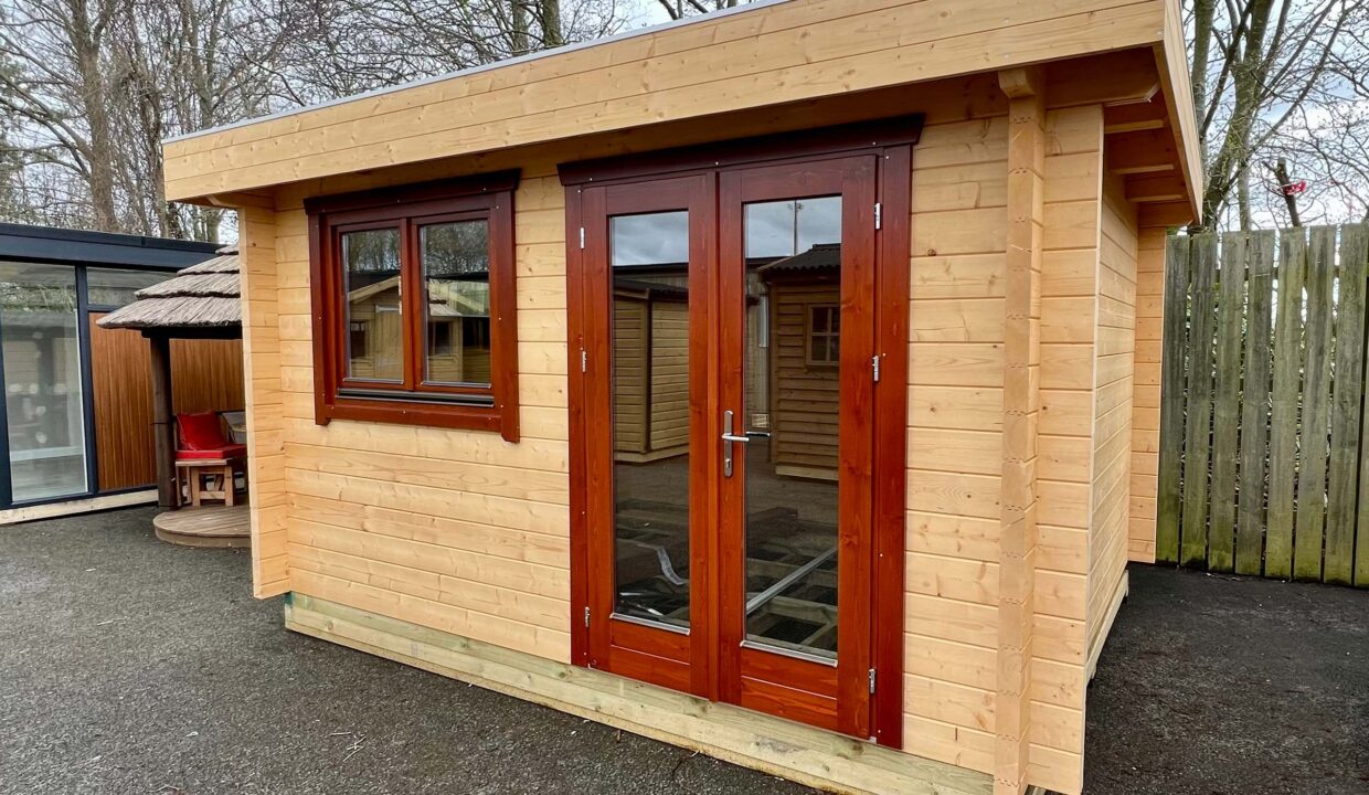 Abri de jardin bois 12 m² Leicester - vue 1