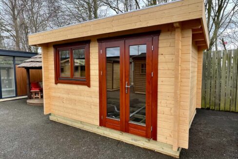 Abri de jardin bois 12 m² Leicester - vue 1